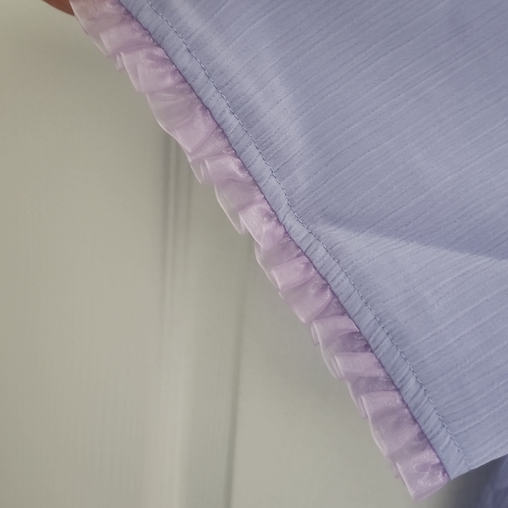 Periwinkle Button-Up Shirt - Picture 3 of 9